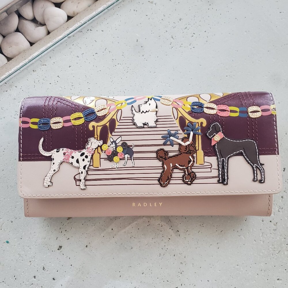 RADLEY ! Party Pals Large Flapover Wallet